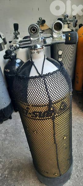 cressi original tank 18L  steel 550$ 1