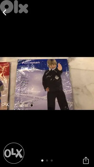 Halloween policeman costume