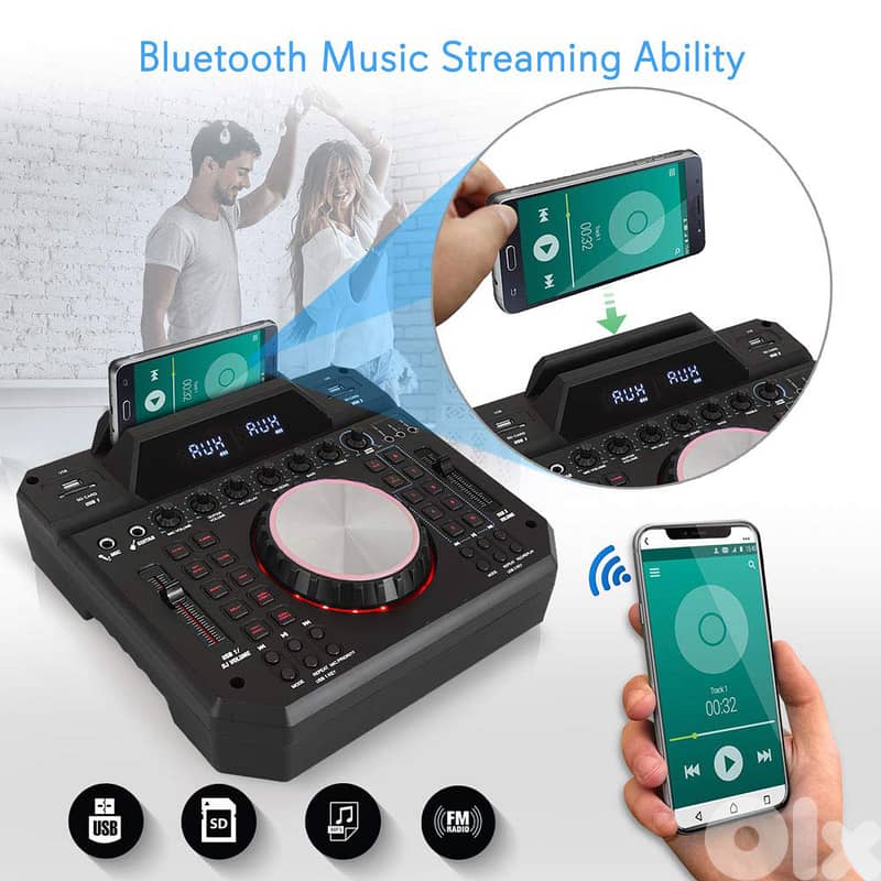 Conqueror DJ Mixer Wireless Speaker Transmitter - M199M 0