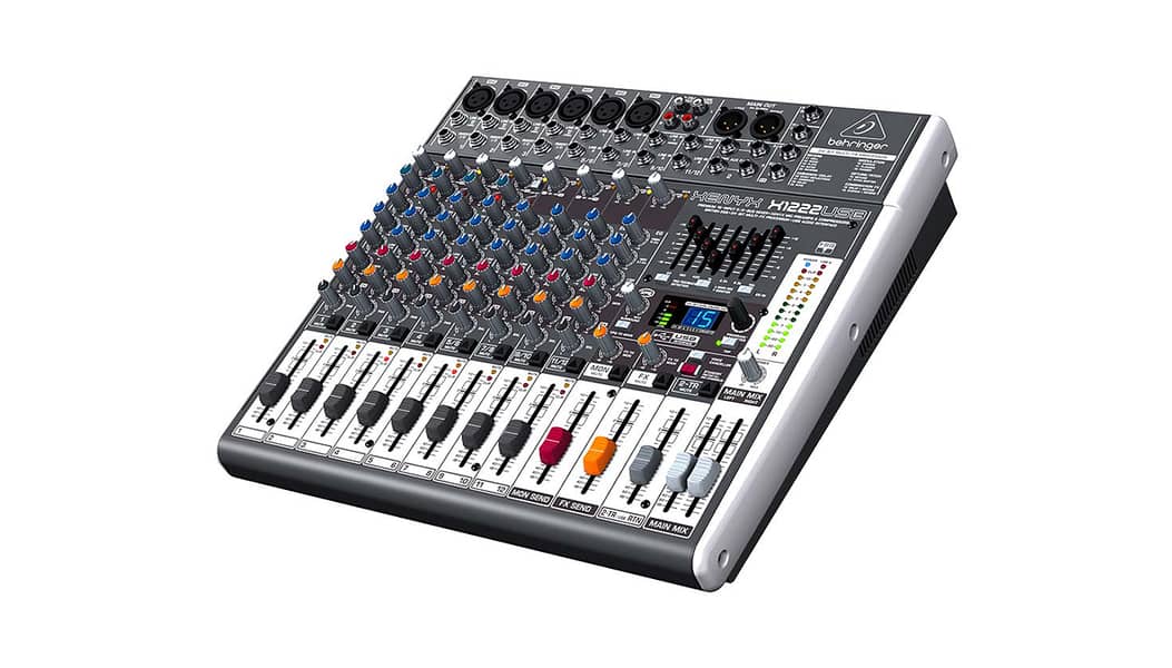 Behringer QX1222USB Mixer with Audio Interface 2