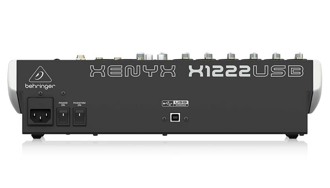 Behringer QX1222USB Mixer with Audio Interface 3
