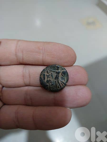 Ancient Roman Emperor Domitian  Judaea Maritime 81 _ 96 AD 1