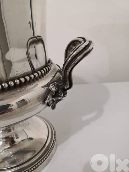 antique christofle champagne silver bucket 3