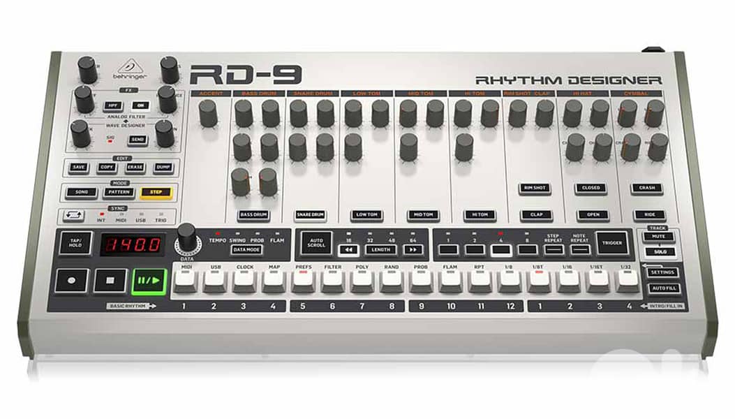 Behringer RD-9 Analog Drum Machine (RD9 909) 1