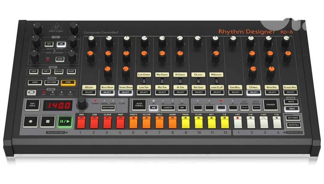 Behringer RD-8 Analog Drum Machine (RD8 808) 4