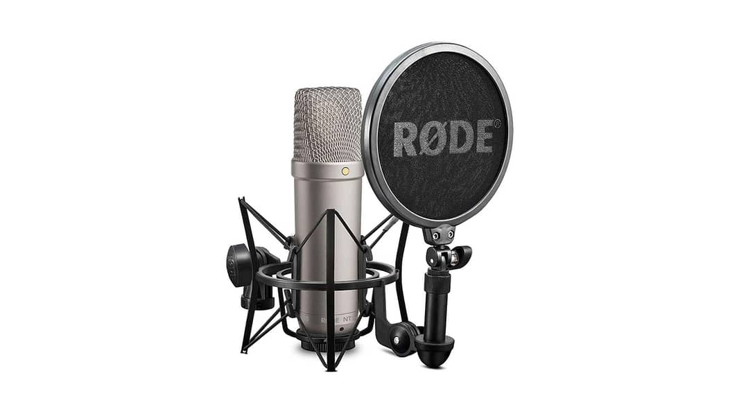Rode NT1-A Condenser Microphone with Accessories (NT1A) 2