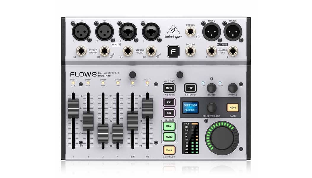 Behringer FLOW 8 Digital Mixer with BlueTooth (TikTok, Live Streaming) 5