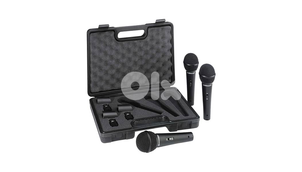 Behringer XM1800S Dynamic Microphone Set 0
