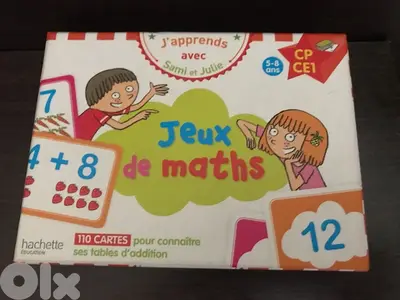 jeux educatifs de maths Librairie Antoine 5-8 years