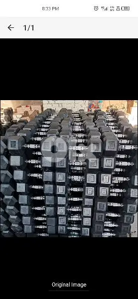 Hexagonal Dumbbells Best prices 03027072 GEO SPORTS