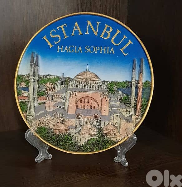 Vintage Hagia Sophia Plate 0