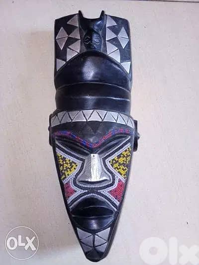 African heavy wooden mask 0