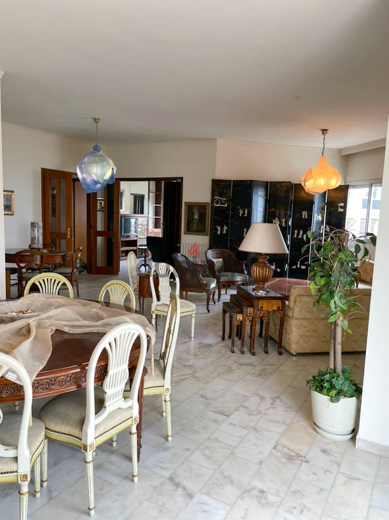 300 SQM Prime Location Apartment in Broumana, Metn with Partial view 0