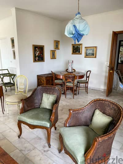 300 SQM Prime Location Apartment in Broumana, Metn with Partial view