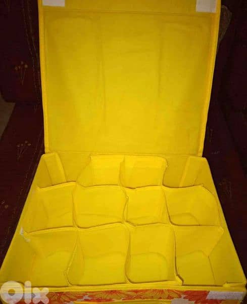 big fabric underwear and socks storage box 1