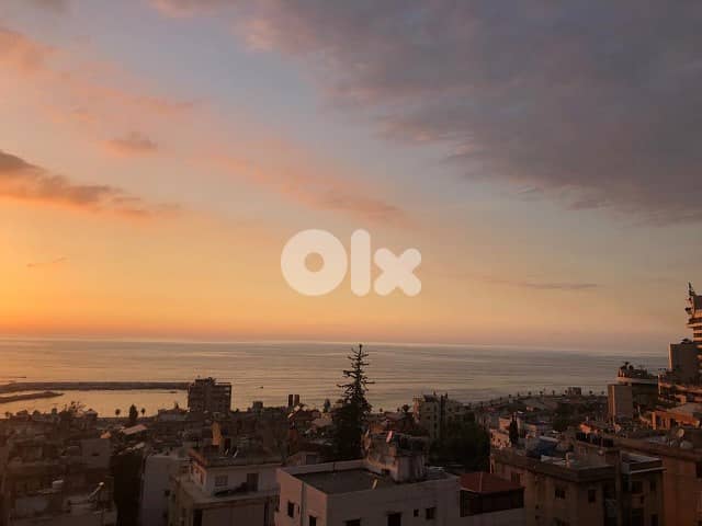 165 Sqm | Fully Furnished Apartment for rent in Dbayeh | Sea view 0