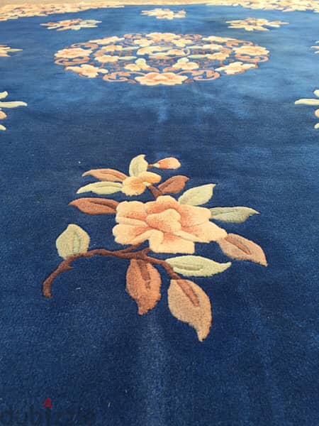 سجاد صيني. 310/220. Hand made 1