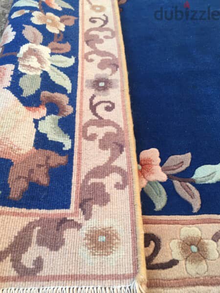 سجاد صيني. 310/220. Hand made 6