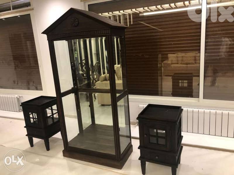 Display Units with Shelves- Solid Wood - Brand New 0