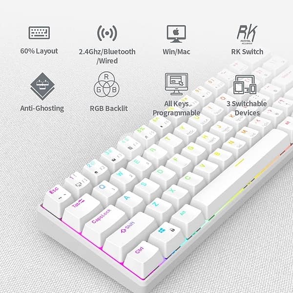 Royal Kludge RK61 Gaming Keyboard 8