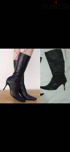 medium heels  boots size 39 used once 0