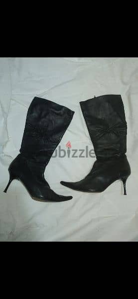 medium heels  boots size 39 used once 4