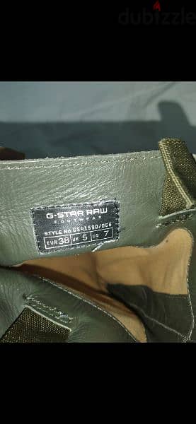 G Star Raw vegan size 38 fits 37  used once 10