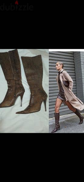 real serpent  brown size 39 used once 1