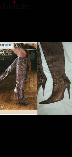real serpent  brown size 39 used once 2
