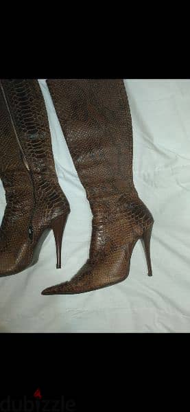 real serpent  brown size 39 used once 4