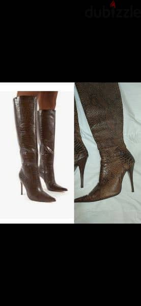 real serpent  brown size 39 used once 6