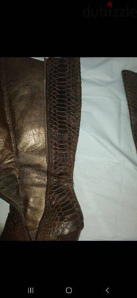 real serpent  brown size 39 used once 7