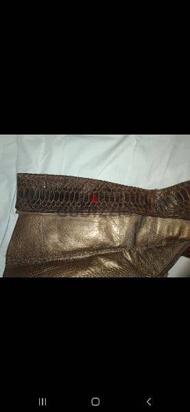 real serpent  brown size 39 used once 8