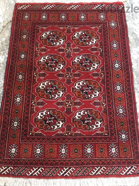 سجاد عجمي شغل يدوي بخارى400/85. Persian carpet. Hand made 4