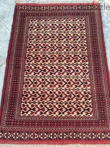 سجاد عجمي شغل يدوي بخارى400/85. Persian carpet. Hand made 5