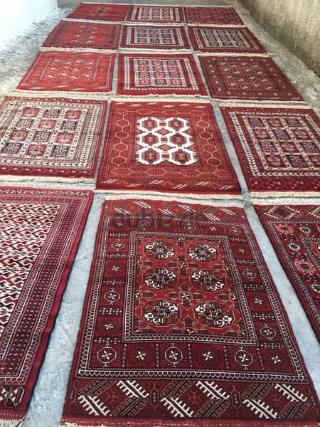 سجاد عجمي شغل يدوي بخارى400/85. Persian carpet. Hand made 0