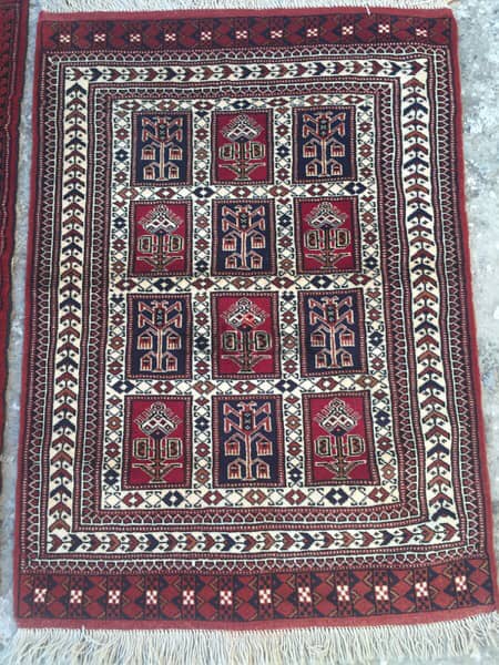 سجاد عجمي شغل يدوي بخارى400/85. Persian carpet. Hand made 11