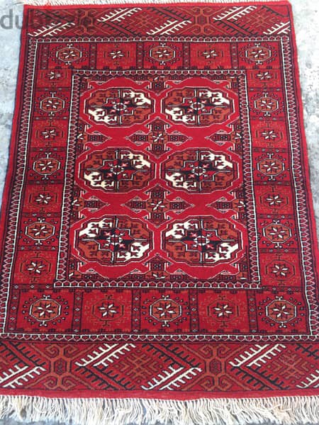 سجاد عجمي شغل يدوي بخارى400/85. Persian carpet. Hand made 13
