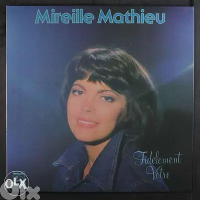 mireille mathieu fidelement votre gatefold vinyl