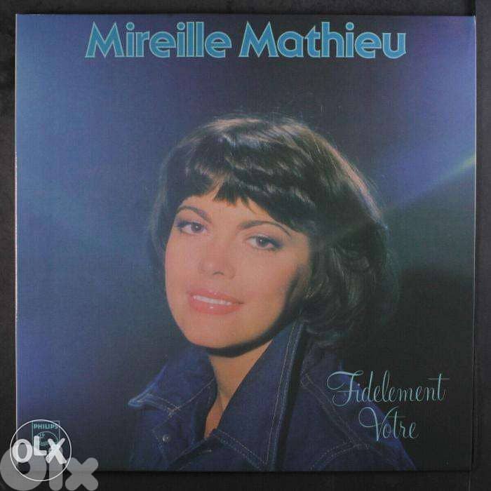 mireille mathieu fidelement votre gatefold vinyl 0