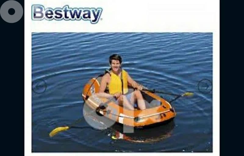 Bestway Kondor 1000 inflatable boat set / 3$ delivery. 6