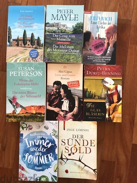 Books in German USD 2 per book 0