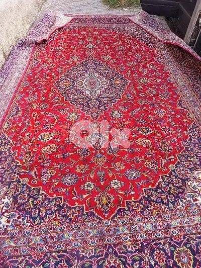سجادة عجمية كاشانشغل يد الحجم 3#4=12متر