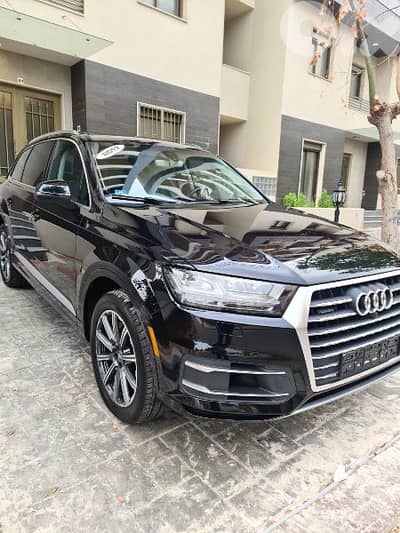 AUDI Q7 PRESTIGE MODEL 2017 BLACK IN BLACK CLEAN CAR FAX