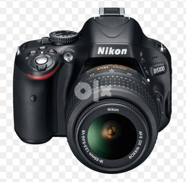 nikon camera D5100+ lens 55-200+vivitar bag 0