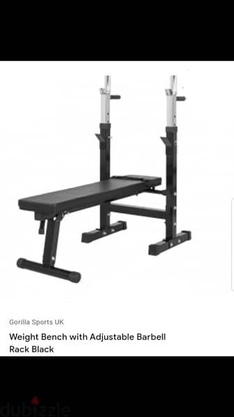 bench adjustable foldable new heavy duty very good quality 0