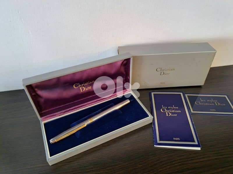 pen gold NIB 750 and starling silver 0