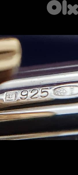 pen gold NIB 750 and starling silver 8