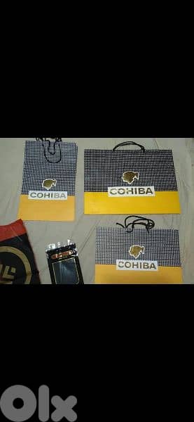 9 bags for cigars all together to be sold 0