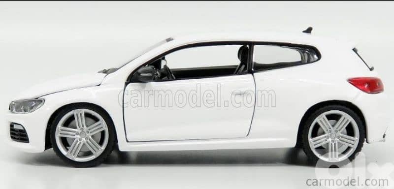 VW Scirocco R diecast car model 1:24. 1